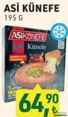 ASİ KÜNEFE 195 G fiyat ve kampanya bilgisi